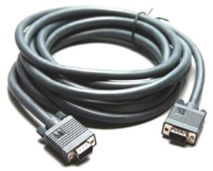 Molded 15-pin Hd Male To 15-pin Hd Male Cable 7.6m