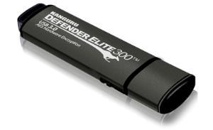 Defender Elite300 32GB FIPS 140-2 Certified Super Speed USB 3.0 Hardware Encrypted USB Flash Drive