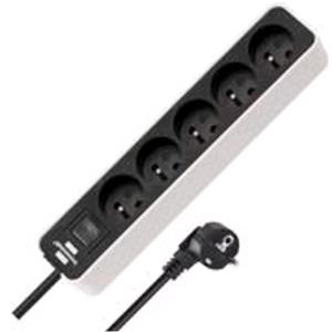 BRENNENSTUHL Power Extension 5 Ac Outlet(s) Indoor - 5m Black / White ...