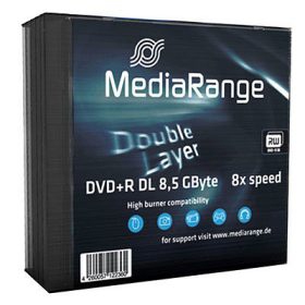 DVD+R DL 8.5GB 8x Slim 5-pk