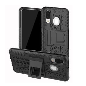 Cover For Samsung Galaxy - A40 - Black