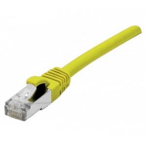 Patch Cable  - CAT6 - F/UTP - snagless - 20m Yellow