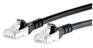Patch Cable - CAT6A (Class EA) - S/FTP (LS0H) Moulded - 50m - Black