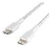 Lightning To USB-c Cable Braid 2m White