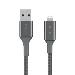 Smart LED USB-a To Lightning Cable Grey