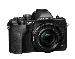 Digital Camera Om-d E-m10 Mark Iv 1442 Ez Pancake Kit 21.8mpix 4k Video, Image Stabiliser Black