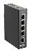 Switch Dis-100e-5w 5 X 10/100basetx Ports Industrial Fast Ethernet Unmanaged Black