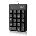 Akb-601ub Mechanical Numeric Keypad With 3-port USB Hub