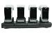 Cradle 4-slot  - Charging  - For Rfd8500 Black