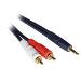 Velocity 3.5mm Stereo Male To Dual Rca Male Y-cable 3.5m