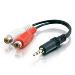 Stereo Male To Rca Female Y-cable 3.5mm 2m