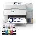 Ecotank Et-3956 - Color Multifunction Printer - Inkjet - A4 - USB/ Ethernet/ Wi-Fi White