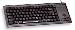 Corded G84-4420 Compact Extrmly-flat - Keyboard with Trackball - US Int'lB - Black - Qwerty US Int'l