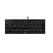Corded KC 1000 Flat Keyboard - USB - Black - Qwerty US/Int'l