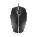 Corded GENTIX SILENT Mouse - USB - Optical - Black
