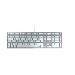 Corded KC 6000C Keyboard - USB - Sliver - Azerty French