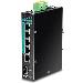6-Port Hardened Industrial Gigabit PoE+ Layer 2 Managed DIN-Rail Switch
