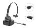 Headset - Polona03bda - Bluetooth - Mono With Charging Dock & Bluetooth Audio Adapter Cvc Noise Cancellation