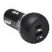 TRIPP LITE Dual-Port USB-C Car Charger with 45W PD Charging - USB-C (27W), USB-C (18W), Black