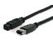 Firewire Cable Ieee-1394b 9pin-male/ 6pin-male 2m