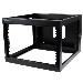 Depth Hinged Open Frame Wall Mount Server Rack 6u 22in