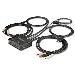 Hdmi KVM Switch With Built-in Cables - 2-port USB 4k 60hz