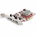 USB Pci-e Card - 4-port - 10gbps 2x USB-c And 2x USB-a Ports