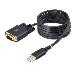 USB To Serial Cable USB To Db9 Rs232 Adapter 2m