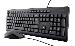 Primo - Keyboard And Mouse -  USB - Black - Qwerty Us / Int'l