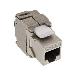 Rj45 Keystone Jack Snap-in Module CAT6a