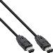 Firewire 400 1394 Cable 6 Pin Male To Male 1.8m