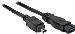 Firewire 800 1394b Cable 9 Pin Male To 4 Pin Male 1m