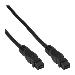 FireWire 800 1394b Cable 9 Pin Male To Male 3m