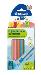 Colour pencil Black, Blue, Brown, Green, Orange, Pink, Red, White, Yellow 9 pcs