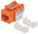 Keystone Jack CAT6 Utp Orange