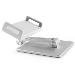 Desktop Metal Holder For Tablet With Tablet/ Phone Clip - Aluminum Alloy/ Silicone - Silver/ White (4xts115)