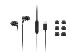 Wired In-Ear Headphones - Stereo - USB-C - Black
