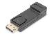 DisplayPort adapter, DP - HDMI type A M/F, w/interlock, DP 1.1a, Full HD, CE black