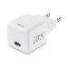 Fast Charger, USB-C, Mini Charger, PD, 20W, White