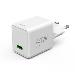 Fast Charger, GaN, USB-C, Super-Mini Charger, PD, 45W, white