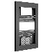 Chief Impact On-wall Kiosk - 49in Portrait, Black