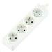 Power Strip 4-way White 16a 3500w 3m