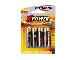 Battery 1.5v Aa Lr6 X4 Alkaline Mignon 4-pk