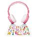 On-Ear Headset HPB-110PK - Foldable Kids - Stereo - Bluetooth - Pink