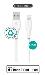 Infinite USB-a To Lightning Cable Mfi 2m White. Recycled