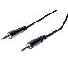 Stereo Cord 3.5mm Jack Black Male Male - 5m