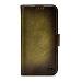  Senza Desire Leather Wallet Apple iPhone Xs Max Burned Olive