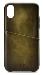  Senza Desire Leather Cover with Card Slot Apple iPhone 11 Pro Burned Olive