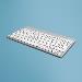 Compact Break Ergonomic - Keyboard - Wireless - White - Qwerty Uk