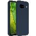 Liquid Silicone Backcover Google Pixel 8a - Donkerblauw
